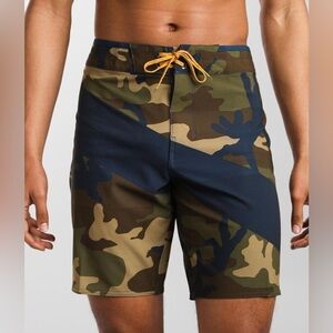 Billabong T Street Airlite Stretch Boardshort Baggies Camo Swim Beach Summer 36